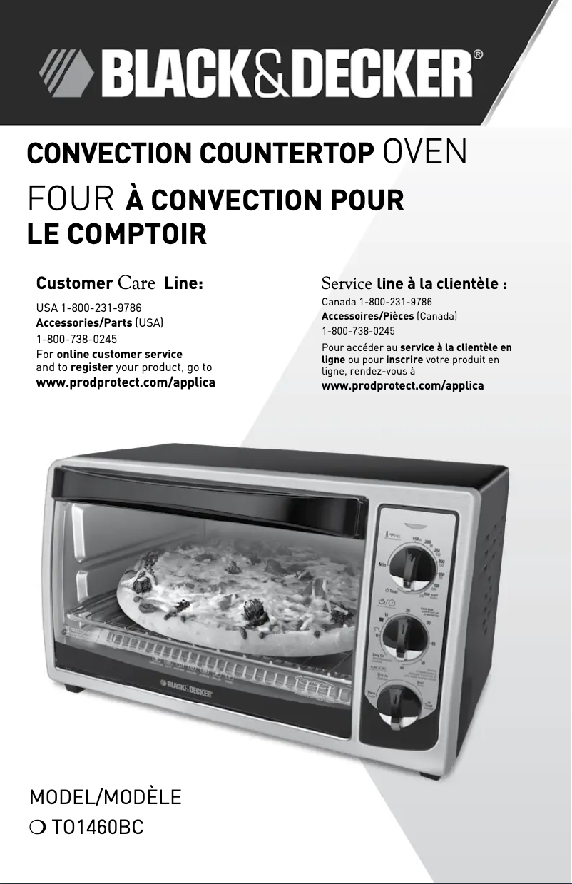 Image de la première page du manuel de l'appareil TO1460BC