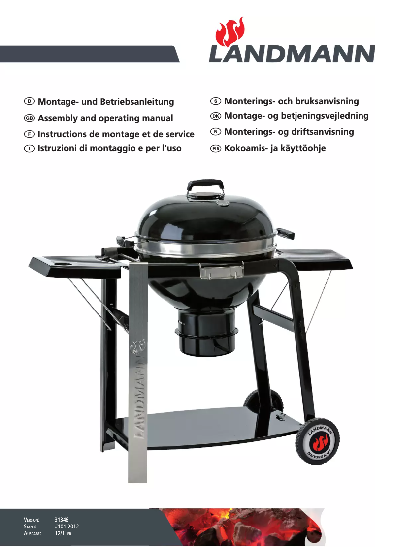 First page image of the manual for 31346 Black Pearl Select