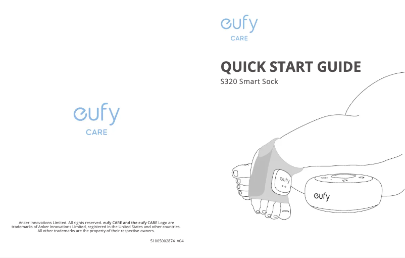 Page n°1 - Manuel utilisateur Eufy S320 Smart Sock