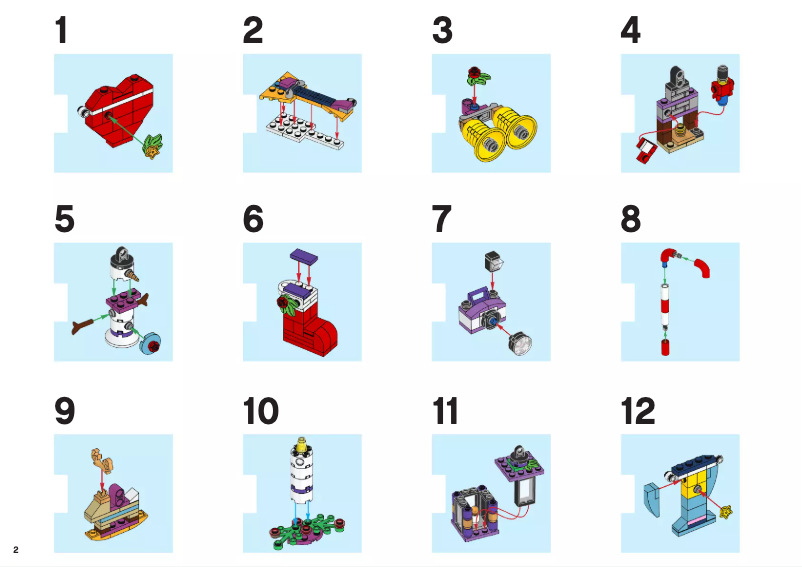 Page 1 de la notice Manuel utilisateur Lego Friends 41353