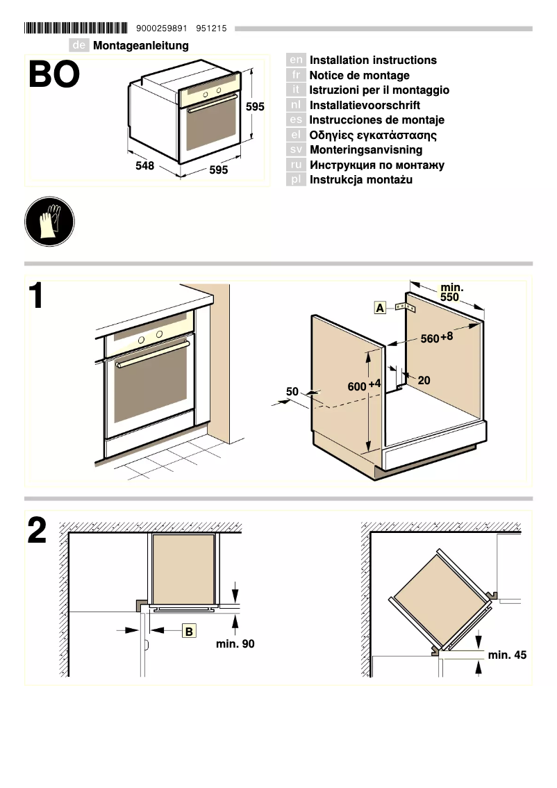 Image de la première page du manuel de l'appareil CF232250