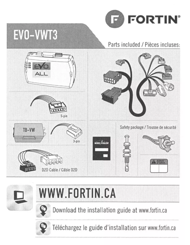 Imagen de la primera página del manual del dispositivo EVO-VWT3