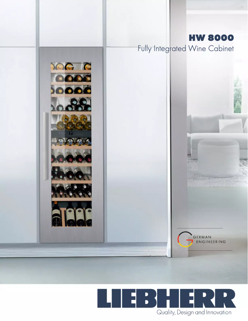 Image de la première page du manuel de l'appareil HW 8000