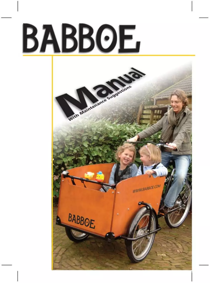 Page n°1 - Manuel utilisateur Babboe Big