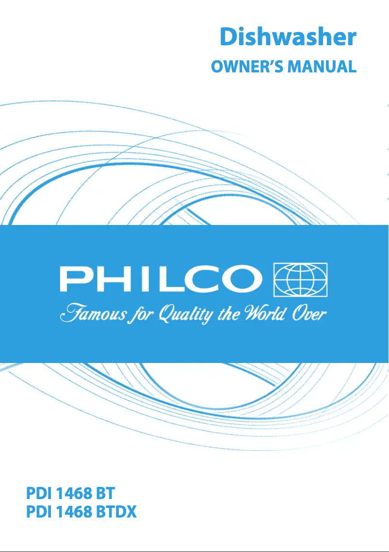 Page 1 de la notice Manuel utilisateur Philco PDI 1468 BTDX