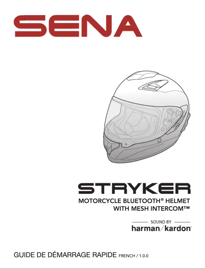 Image de la première page du manuel de l'appareil Stryker