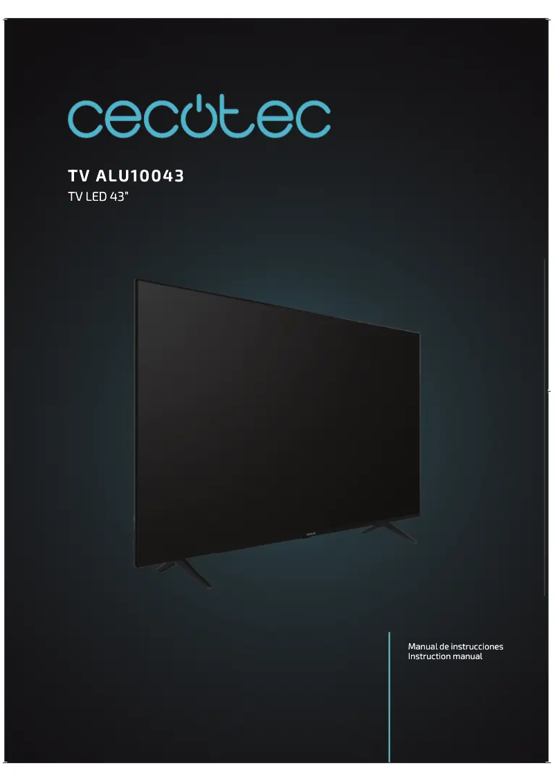 Page n°1 - Manuel utilisateur Cecotec ALU10043