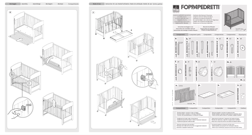 Page n°1 - Manuel utilisateur Foppapedretti Devanetto
