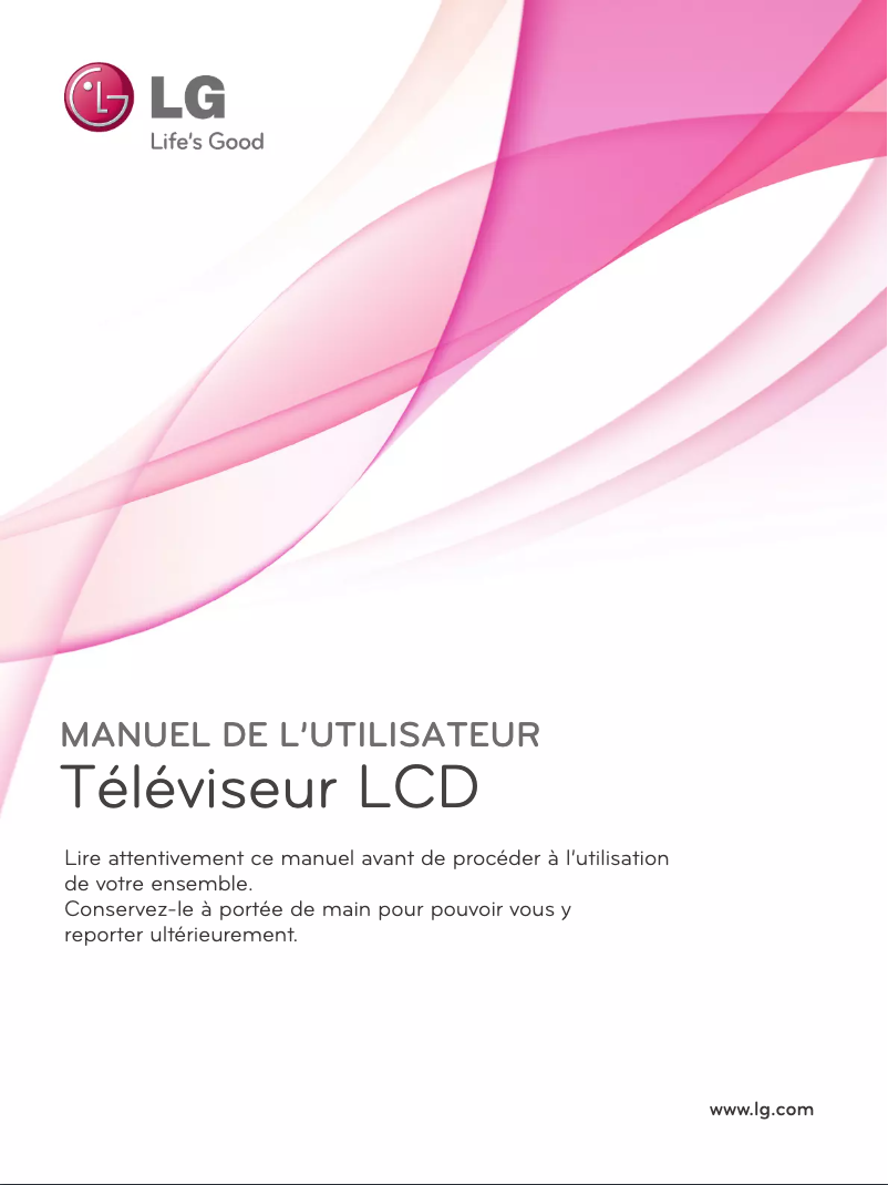 Page 1 de la notice Manuel utilisateur LG 32LD340