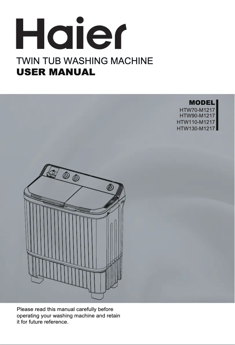 Image de la première page du manuel de l'appareil HTW70-M1217