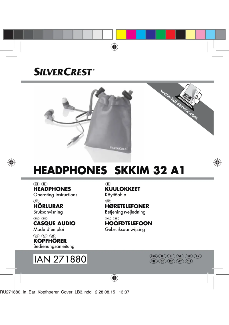 Page 1 de la notice Manuel utilisateur SilverCrest SKG 2 A1
