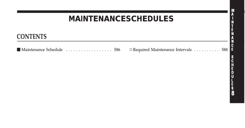 Page 1 de la notice Manuel d'utilisation et d'entretien RAM 2500 (2011)