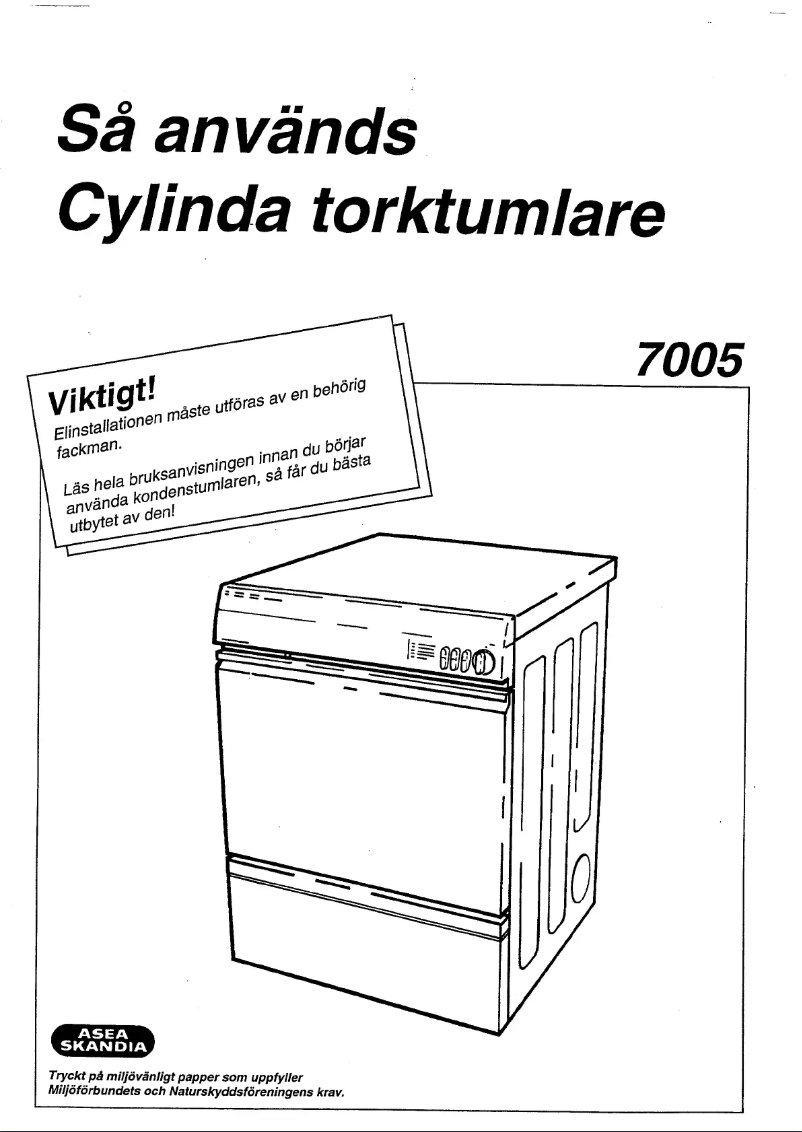 Imagen de la primera página del manual del dispositivo 7005