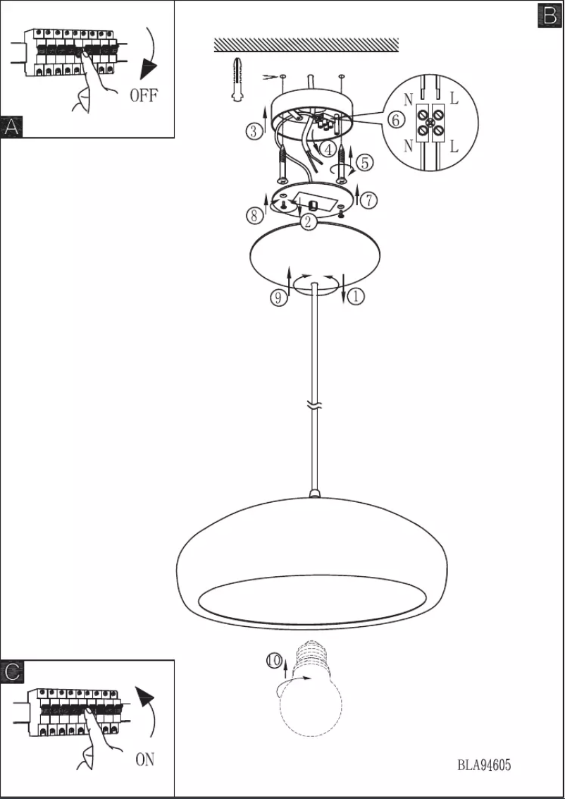 Image de la première page du manuel de l'appareil Mogano 1