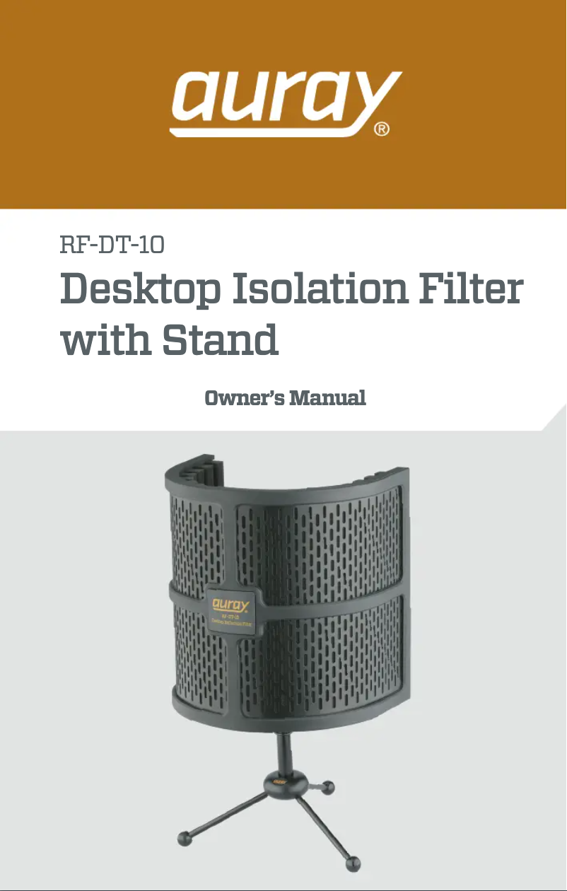 Image de la première page du manuel de l'appareil RF-DT-10