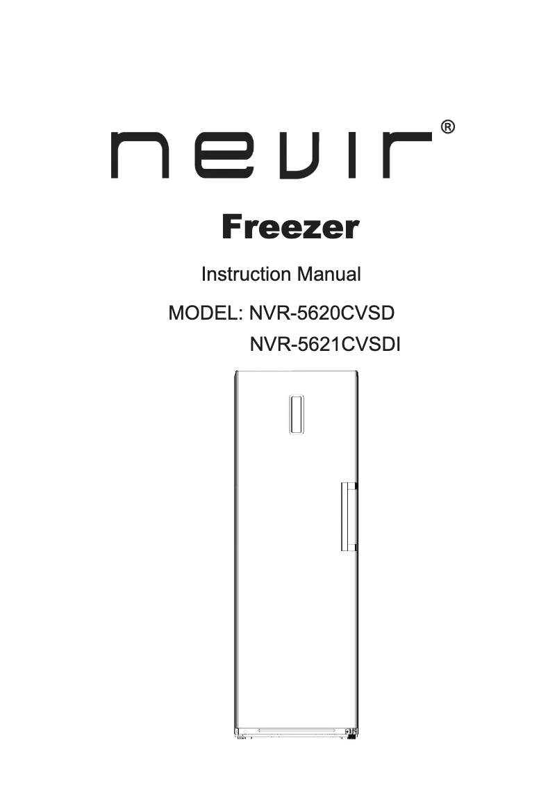 Page n°1 - Manuel utilisateur Nevir NVR-5620CVSD