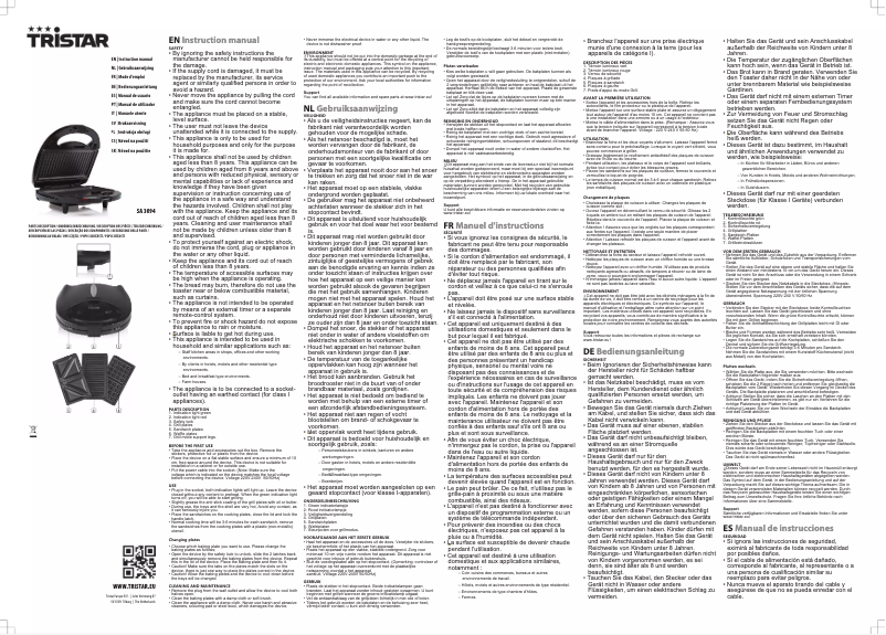 Image de la première page du manuel de l'appareil SA-3094