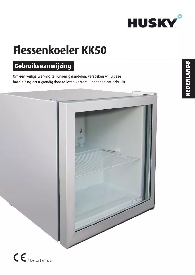 Page 1 de la notice Manuel utilisateur Husky CKK50-CNS