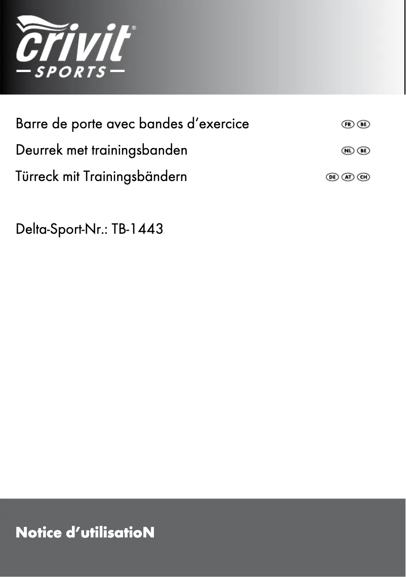 Page 1 de la notice Manuel utilisateur Crivit IAN 68827