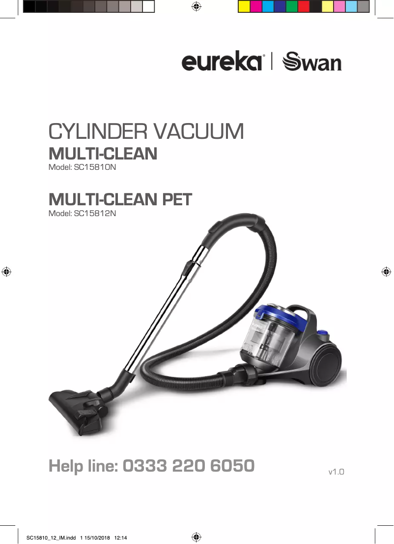 Page 1 de la notice Manuel utilisateur Swan SC15812N