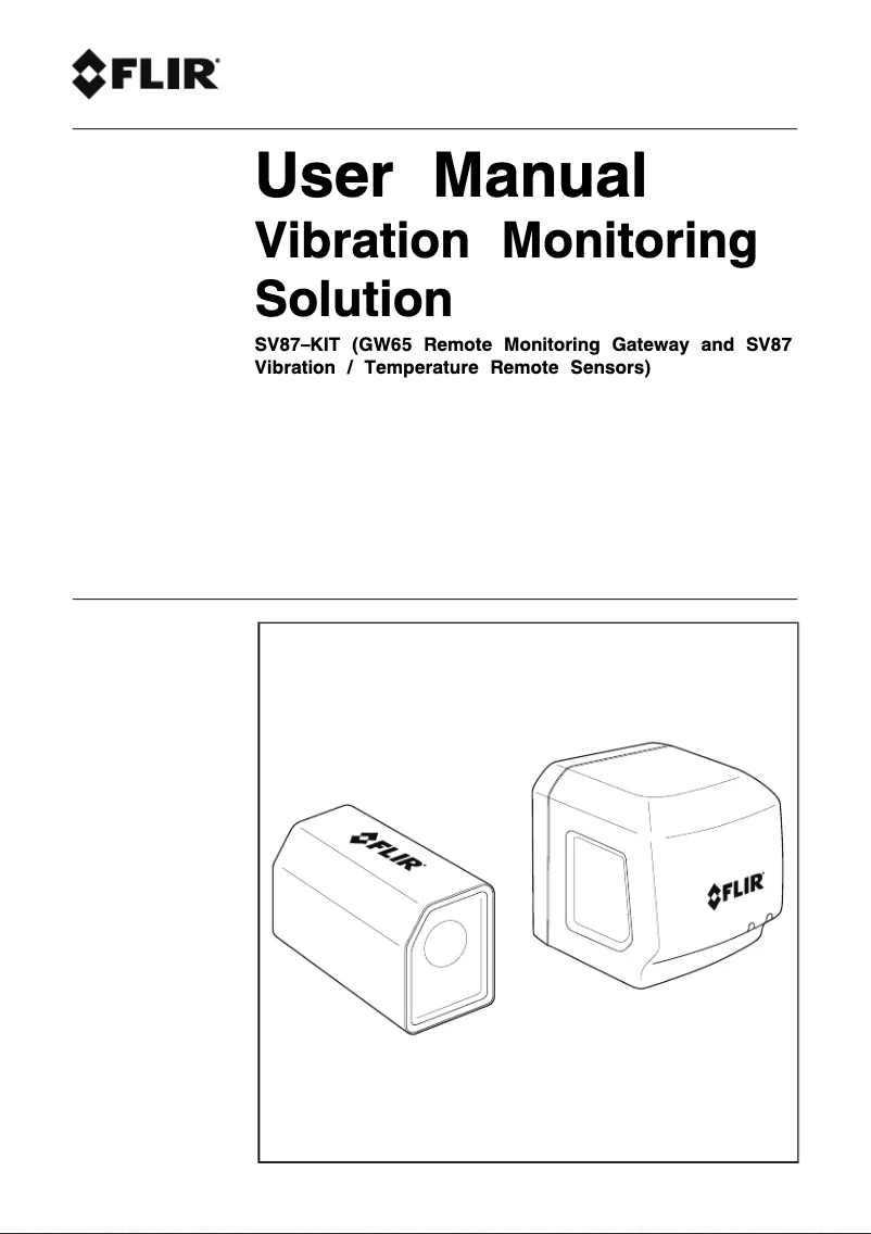 Imagen de la primera página del manual del dispositivo SV87-KIT