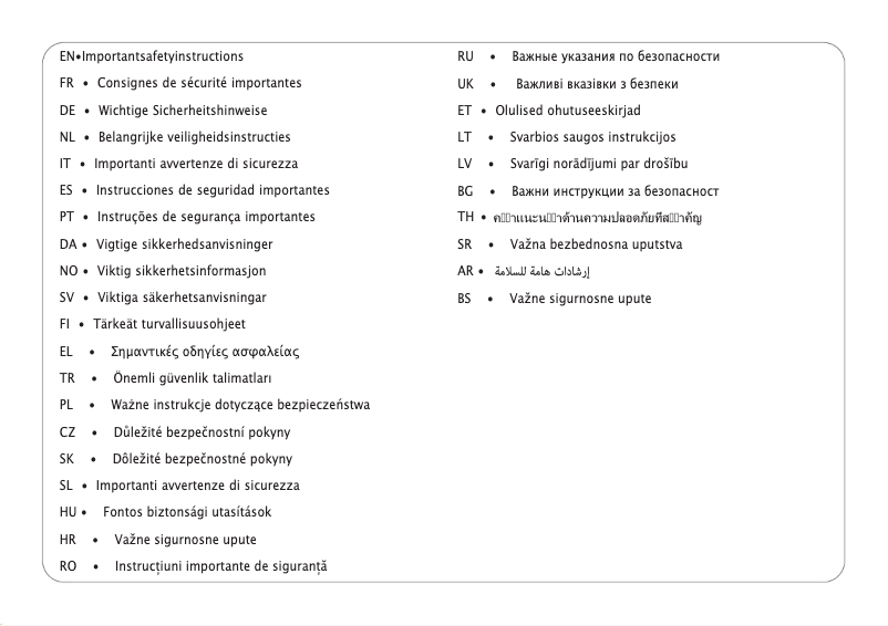 Image de la première page du manuel de l'appareil Care For You YT3040