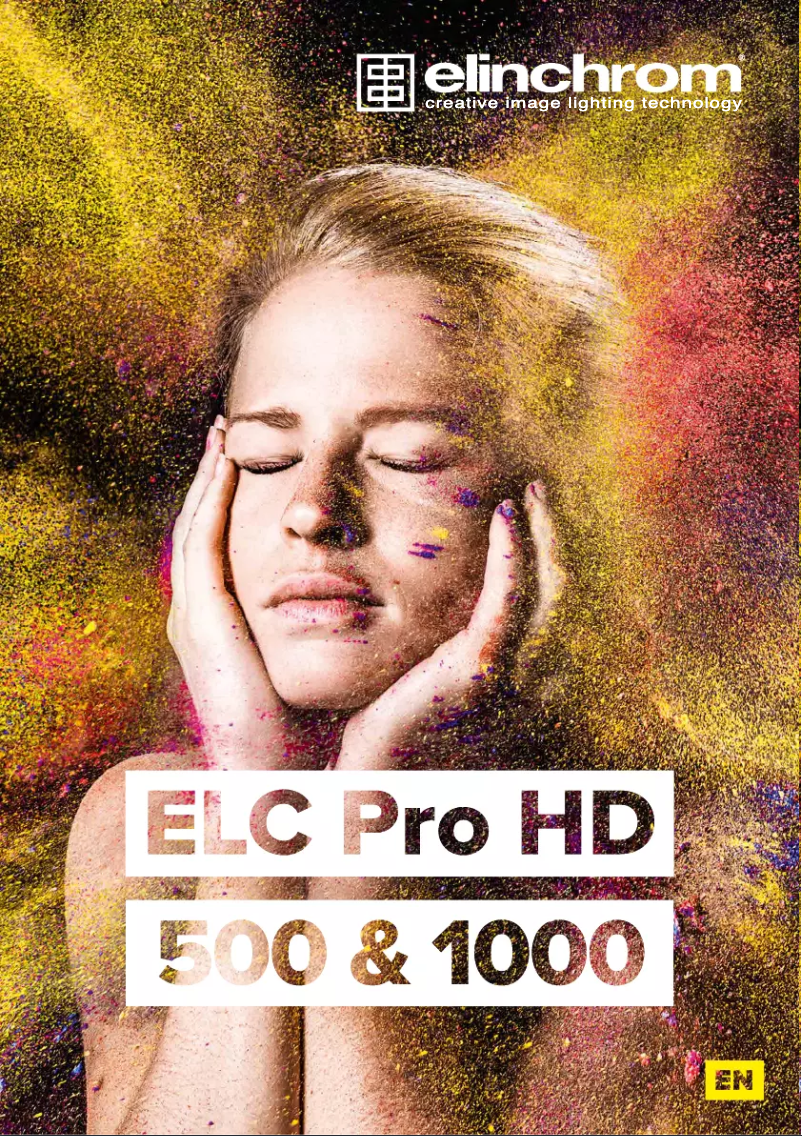 Image de la première page du manuel de l'appareil ELC Pro HD 1000