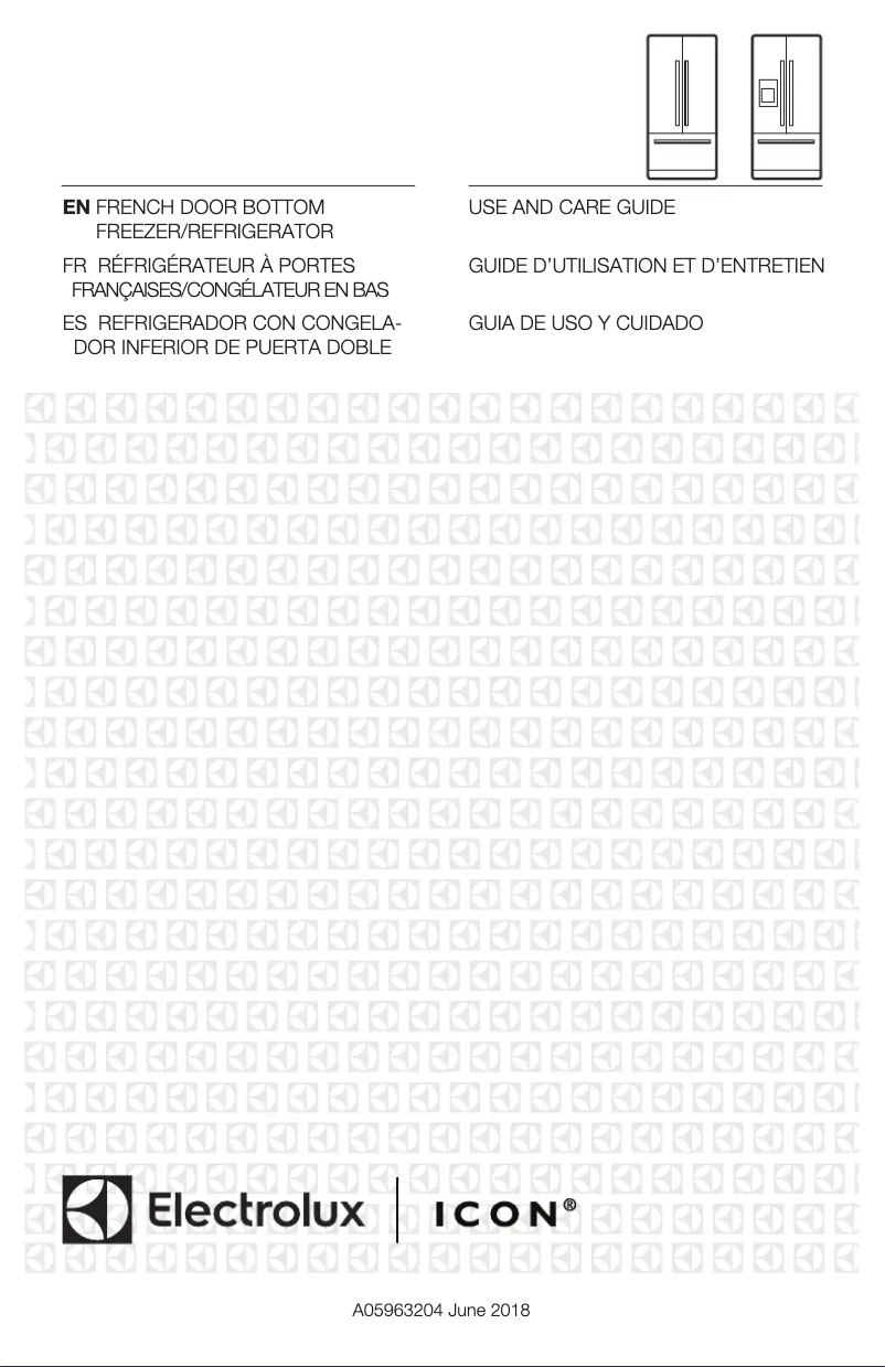 Page n°1 - Manuel utilisateur Electrolux E23BC79SPS