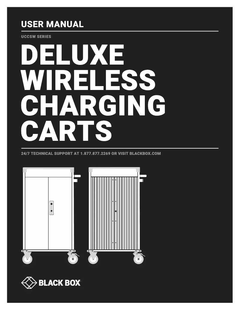 Página 1 del manual Manual de usuario Black Box UCCSW-11-33H