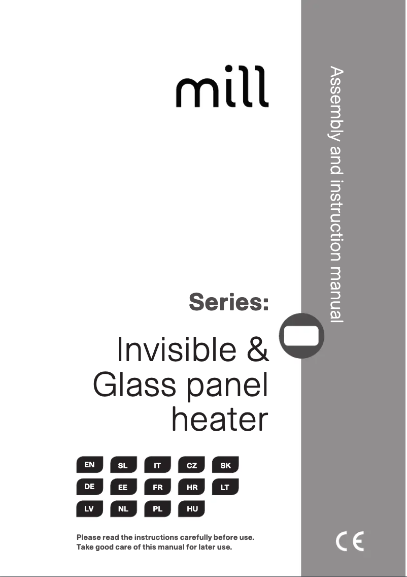 Page n°1 - Manuel utilisateur Mill IB1200DN