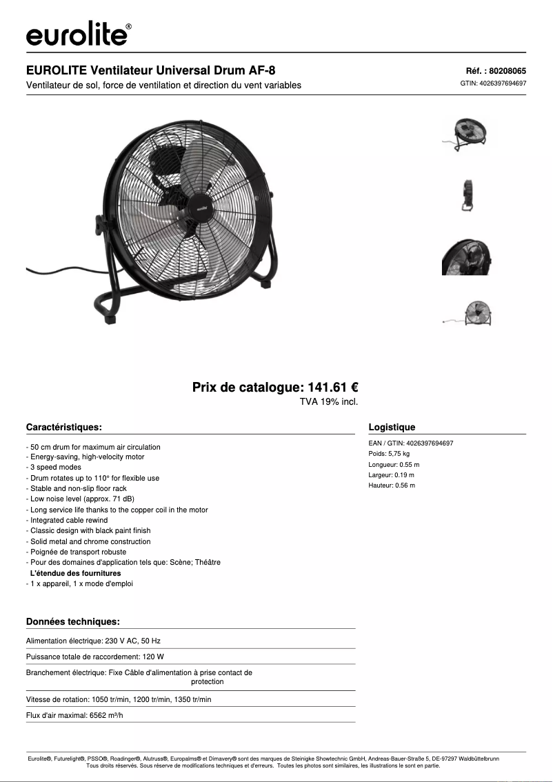 Image de la première page du manuel de l'appareil AF-8