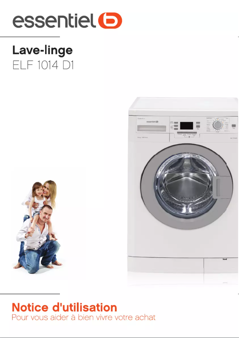 Page 1 de la notice Manuel utilisateur Essentiel B ELF 1014 D1