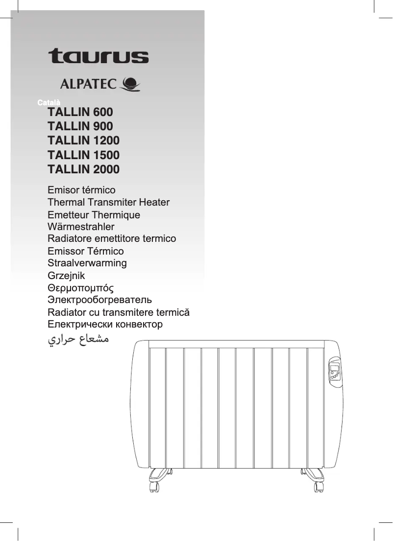 Page 1 de la notice Manuel utilisateur Taurus Tallin 900