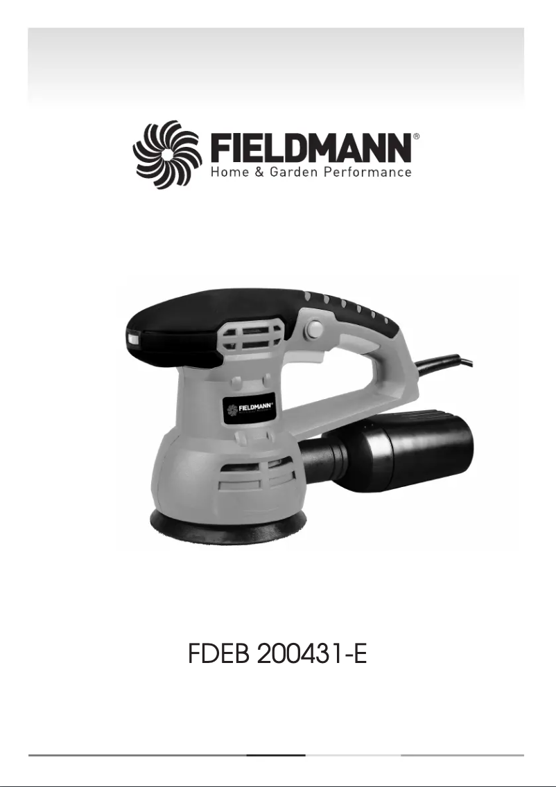 Page n°1 - Manuel utilisateur Fieldmann FDEB 200431-E