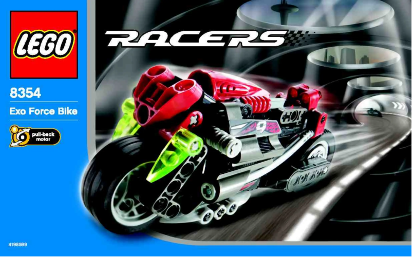 Page 1 de la notice Manuel utilisateur Lego Exo Force Bike