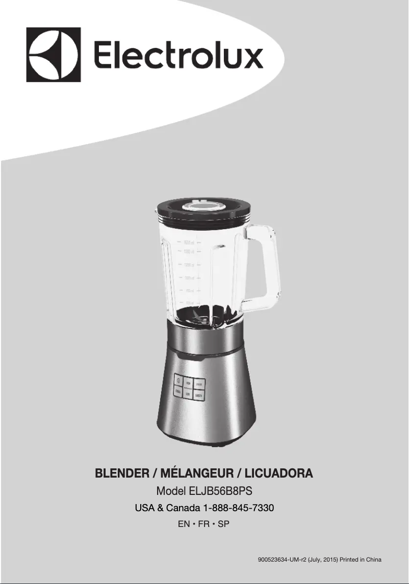 Página 1 del manual Manual de usuario Electrolux ExpressionistELJB56B8PS