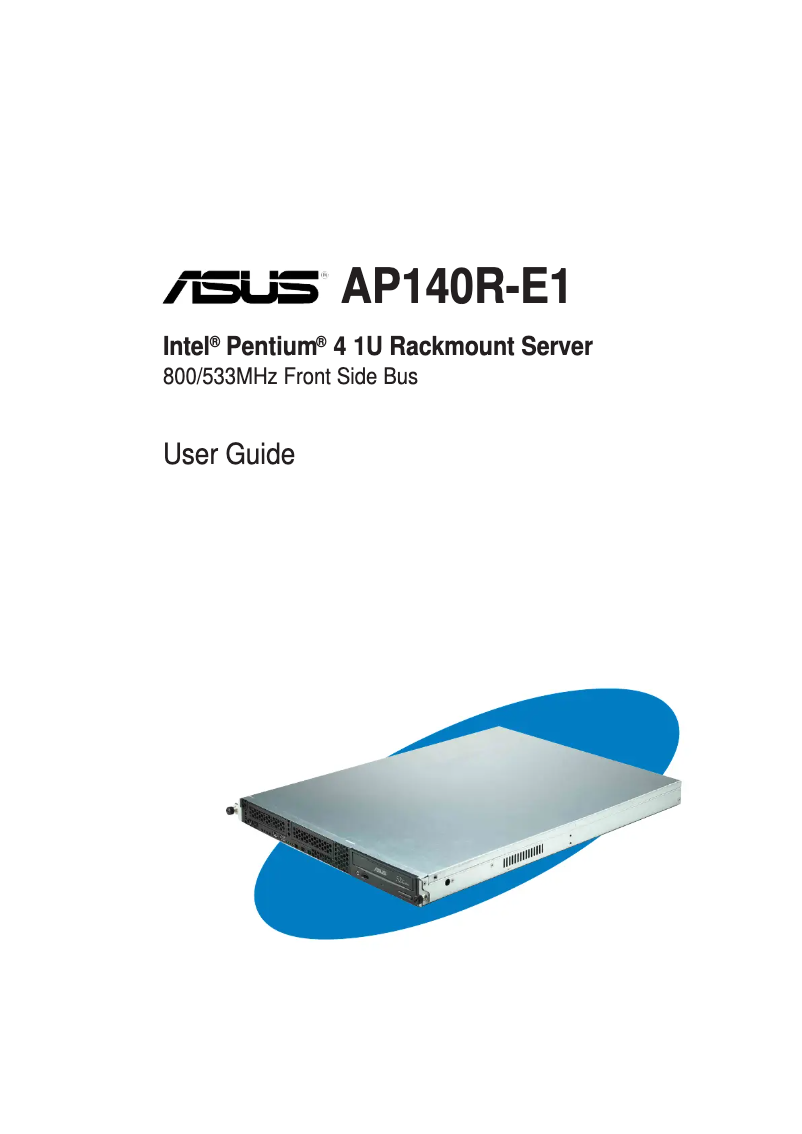 Page 1 de la notice Guide d'installation Asus AP140R-E1