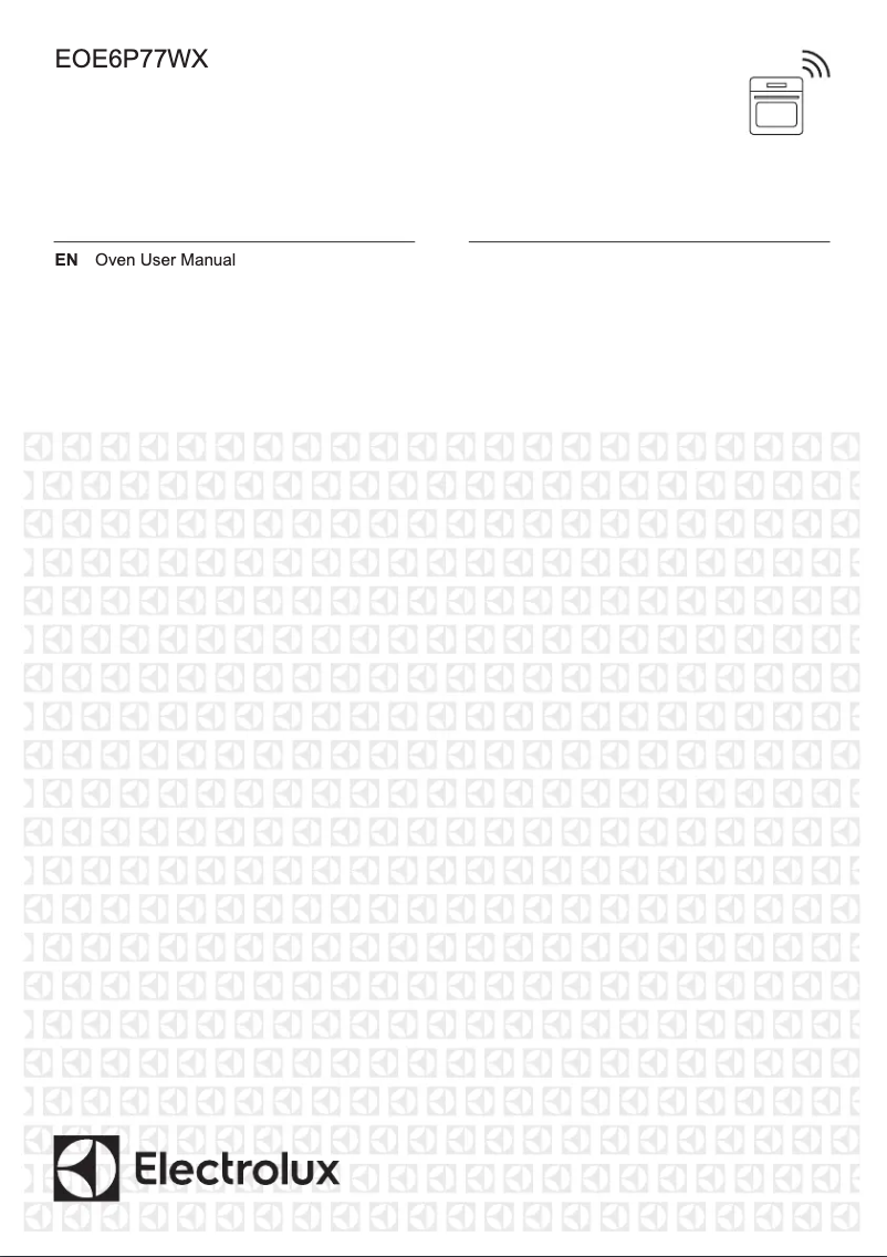Page n°1 - Manuel utilisateur Electrolux EOE6P77WX
