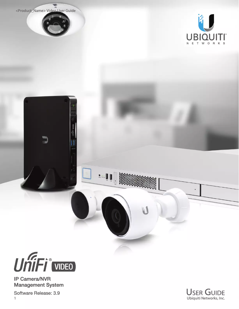 Page n°1 - Manuel utilisateur Ubiquiti Networks UniFi G3
