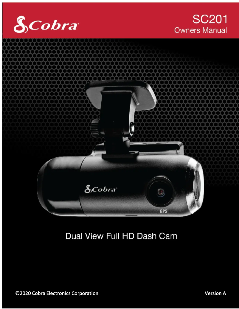 Imagen de la primera página del manual del dispositivo SC201