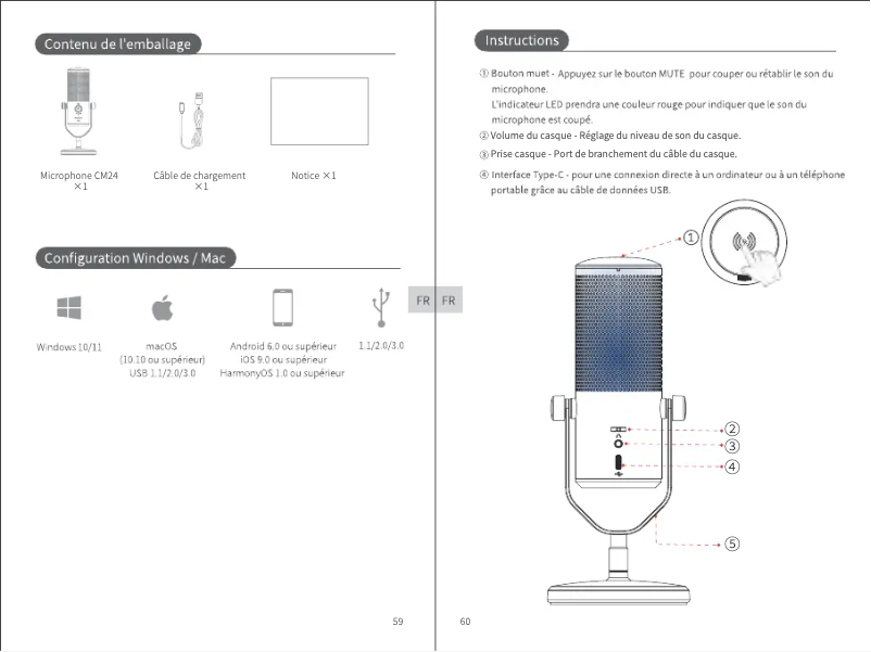 Image de la première page du manuel de l'appareil CM24