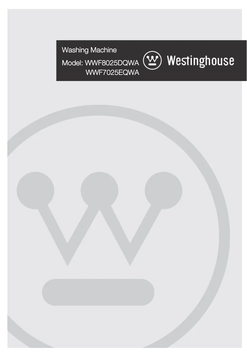 Image de la première page du manuel de l'appareil WWF7025EQWA