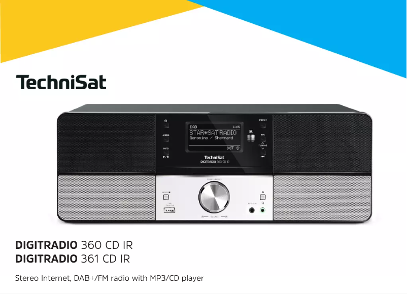 Image de la première page du manuel de l'appareil Digitradio 360 CD IR