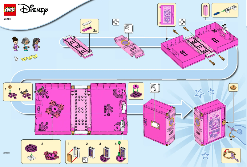 Image de la première page du manuel de l'appareil Disney 43201