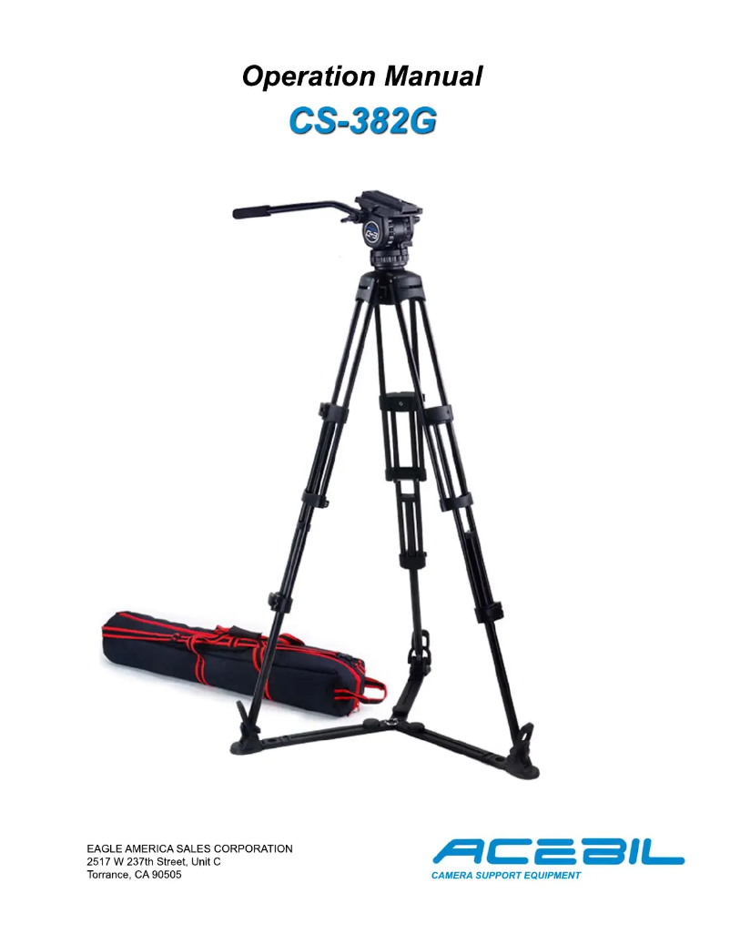 Page n°1 - Manuel utilisateur Acebil CS-382M