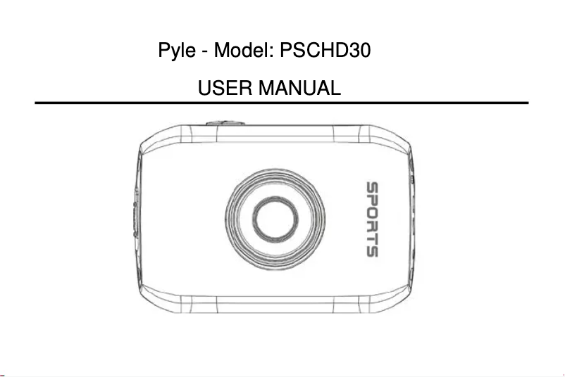 Página 1 del manual Manual de usuario Pyle PSCHD30