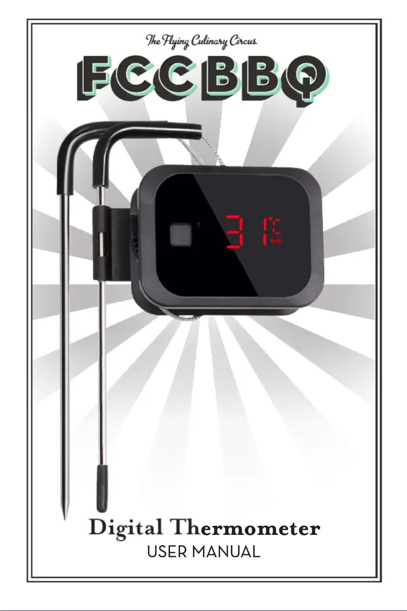 Page 1 de la notice Manuel utilisateur FCC BBQ FCC-A-10031