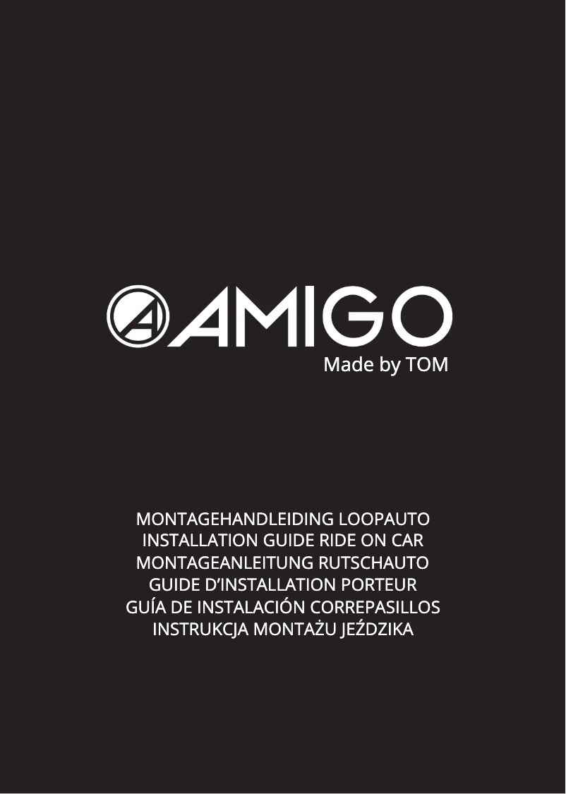 Page 1 de la notice Manuel utilisateur Amigo Shuttle Now