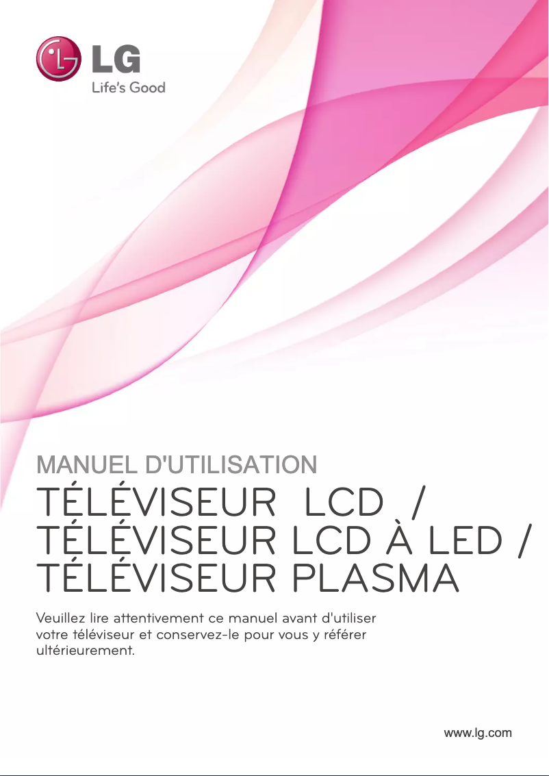 Image de la première page du manuel de l'appareil 32LW4500