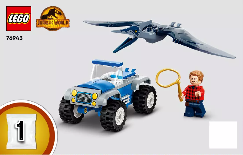 Page 1 de la notice Manuel utilisateur Lego Jurassic World 76943